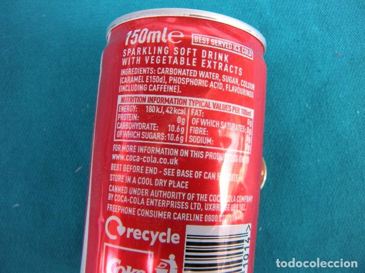 Coleccionismo de Coca-Cola y Pepsi: BOTE COCA-COLA 150 ML TEXTO EN INGL&Eacute;S - Foto 2