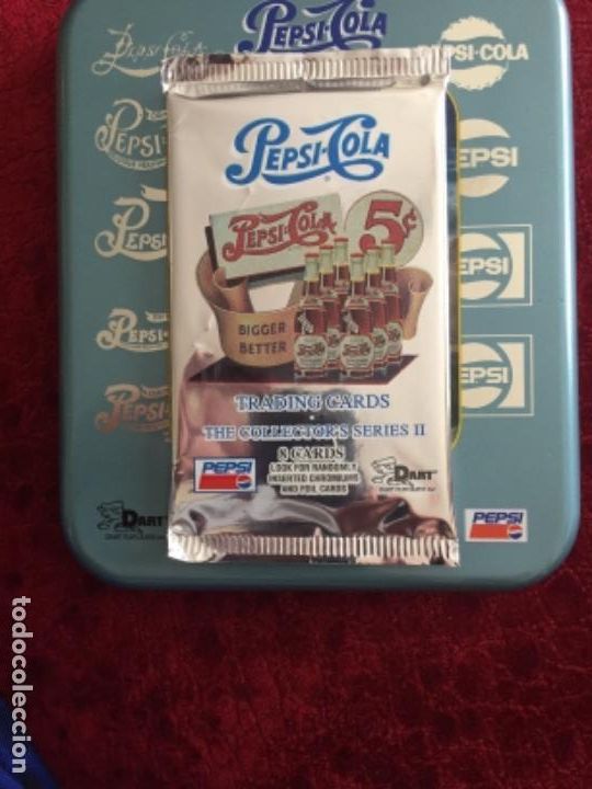 Collectionnisme de Coca-Cola et Pepsi: Sobre sin abrir pepsi-cola 1995 pepsi 8 cromos