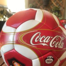 Coleccionismo de Coca-Cola y Pepsi: BALÓN DE FÚTBOL COCA-COLA EURO 2004. CUERO.