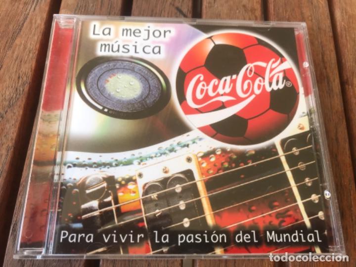 Collectionnisme de Coca-Cola et Pepsi: CD Coca-Cola La Mejor M&uacute;sica Mundial F&uacute;tbol Francia 98