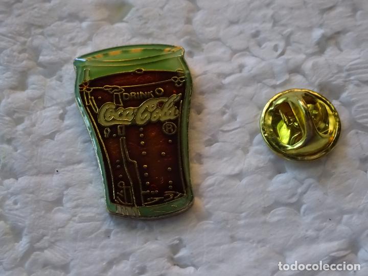 Coleccionismo de Coca-Cola y Pepsi: PIN DE COCA COLA. VASO - Foto 1