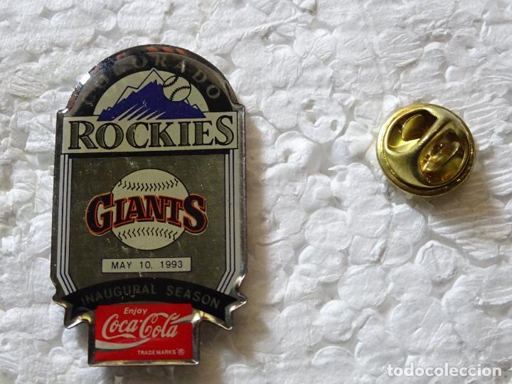 Sammeln von Coca-Cola und Pepsi: PIN DE BEBIDAS COCA COLA. DEPORTES MLB BASEBALL BEISBOL ESTADOS UNIDOS. SAN FRANCISCO GIANTS. 1993