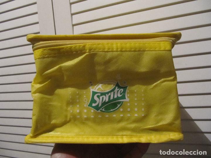 Collecting of Coca-Cola and Pepsi: Bolsa bolso nevera SPRITE AMARILLA