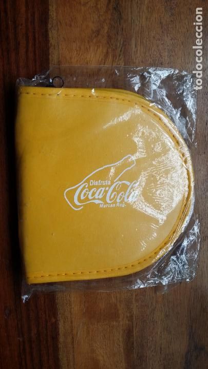 Colecionismo de Coca-Cola e Pepsi: disquetera COCA COLA funda para cds, precintado