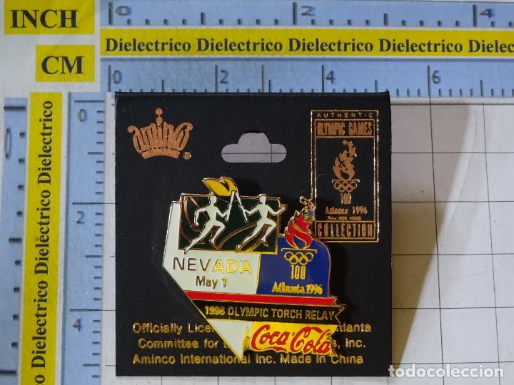 Collecting of Coca-Cola and Pepsi: PIN DE COCA COLA. RELEVO ANTORCHA OL&Iacute;MPICA ESTADO DE NEVADA. JJOO ATLANTA JUEGOS OL&Iacute;MPICOS 1996