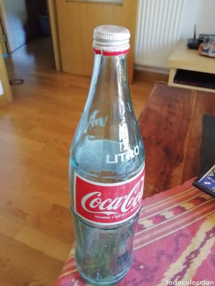 Coleccionismo de Coca-Cola y Pepsi: Botella de COCA COLA de 1 l. - Foto 2