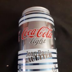 Coleccionismo de Coca-Cola y Pepsi: BOTE DE COCA COLA LIGHT JEAN PAUL GAUTIER. Lote 205054975