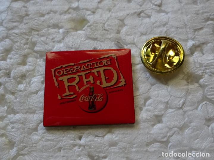 Sammeln von Coca-Cola und Pepsi: PIN DE BEBIDAS COCA COLA. NAVIDADES. COCA COLA RED OPERATION