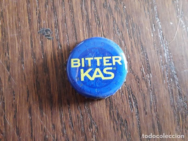 Colecionismo de Coca-Cola e Pepsi: chapa tap&oacute;n corona de bitter kas.