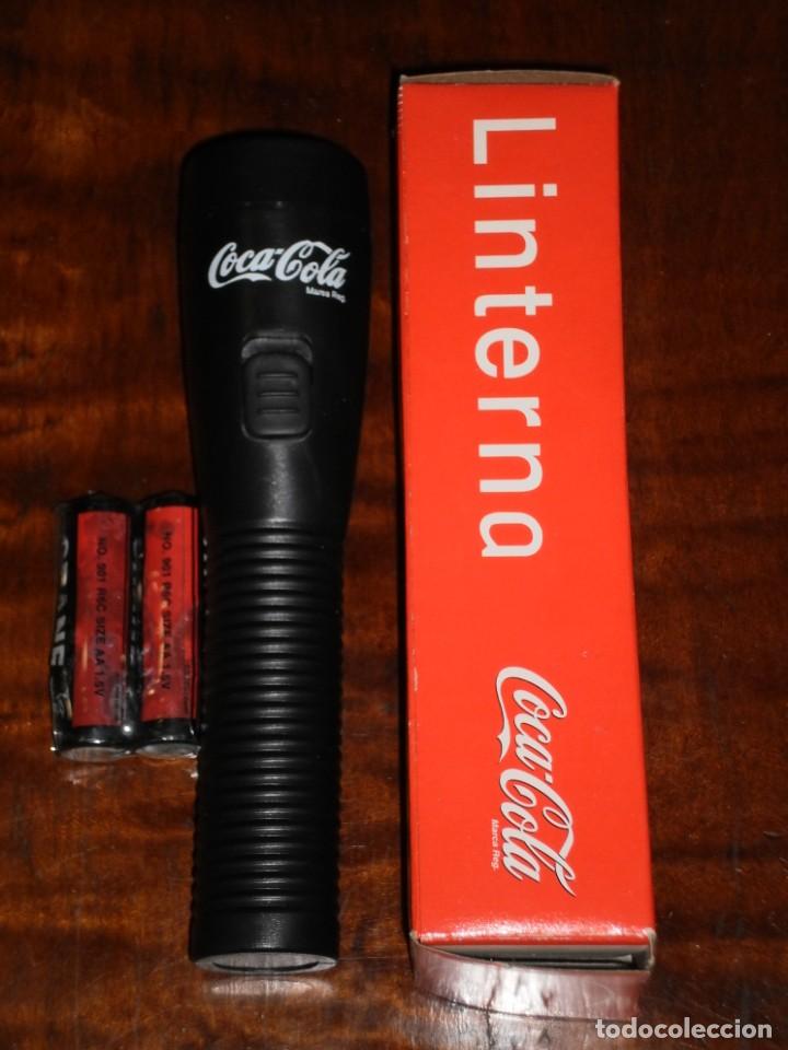 Collectionnisme de Coca-Cola et Pepsi: LINTERNA COCA COLA &ndash; CON PILAS - EN SU CAJA - SIN ESTRENAR