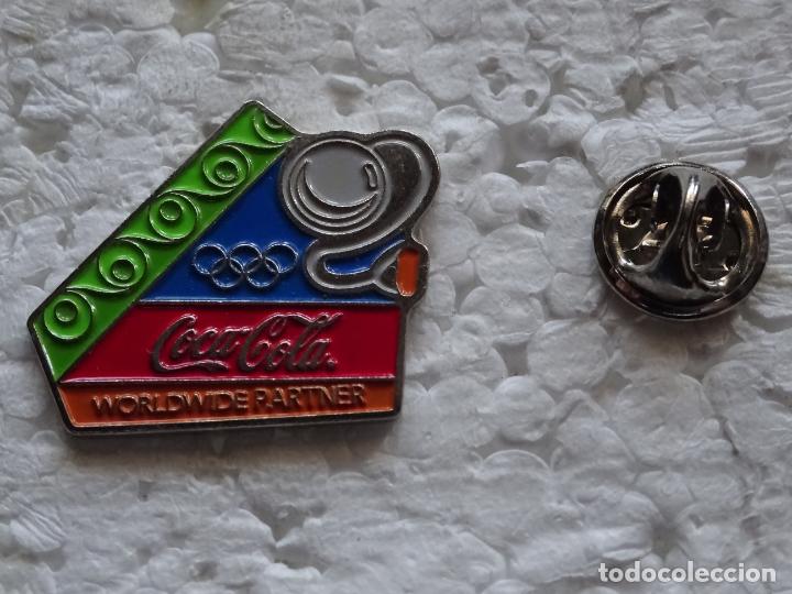 Sammeln von Coca-Cola und Pepsi: PIN DE COCA COLA / DEPORTES. JUEGOS OL&Iacute;MPICOS OLIMPIADAS. LANZAMIENTO DE MARTILLO.