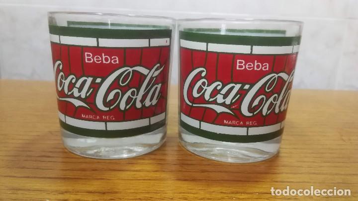 Collecting of Coca-Cola and Pepsi: COCA-COLA VASO ANCHO ANTIGUO COCA COLA A&Ntilde;OS VINTAGE ELSA 70/80