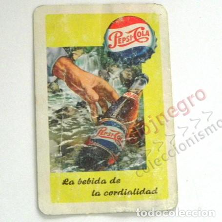 Collectionnisme de Coca-Cola et Pepsi: CALENDARIO DE BOLSILLO PEPSICOLA A&Ntilde;O 1961 HERACLIO FOURNIER PUBLICIDAD DE REFRESCO PEPSI COLA BEBIDA