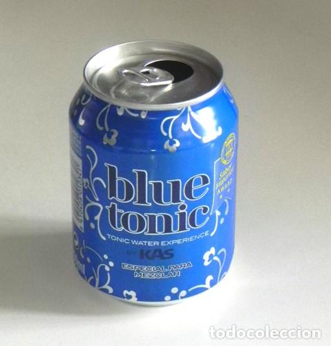 Colecionismo de Coca-Cola e Pepsi: LATA DE BLUE TONIC - VAC&Iacute;A - DEL GRUPO KAS - BEBIDA T&Oacute;NICA - 250 ML - 25 CL