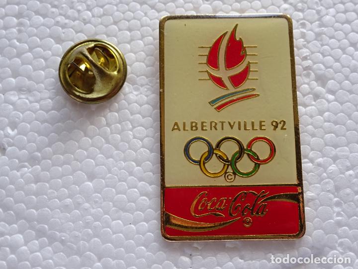 Sammeln von Coca-Cola und Pepsi: PIN DE COCA COLA. DEPORTES. JUEGOS OL&Iacute;MPICOS OLIMPIADAS. ALBERTVILLE 92 1992