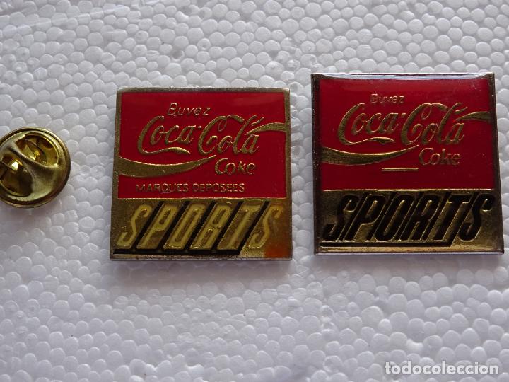Sammeln von Coca-Cola und Pepsi: 2 PINS DE COCA COLA. SPORTS. MODELOS DISTINTOS