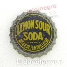 Coleccionismo de Coca-Cola y Pepsi: ANTIGUA CHAPA DE SODA - LEMON SOUR - BEBIDA. Lote 207423161