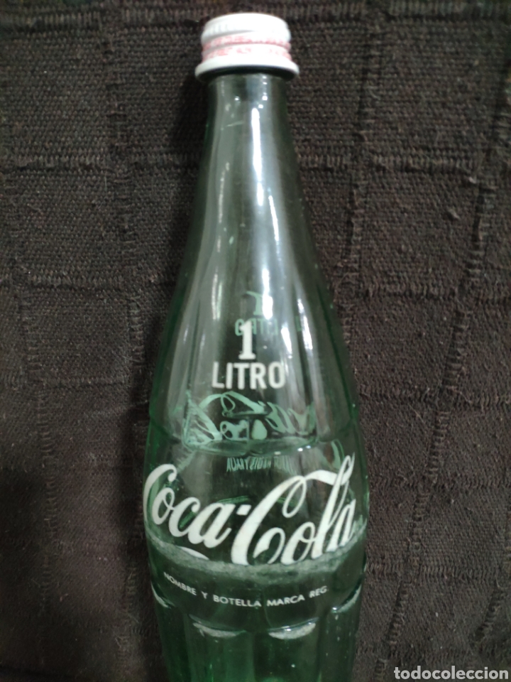 botella cristal coca-cola 1 litro con tapón. se - Buy Coca-Cola and Pepsi  collectibles on todocoleccion