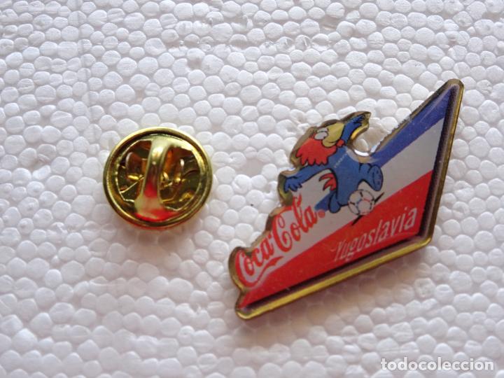 Sammeln von Coca-Cola und Pepsi: PIN DE COCA COLA / DEPORTES. COPA DEL MUNDO MUNDIAL F&Uacute;TBOL FRANCIA 98 1998 SELECCI&Oacute;N YUGOSLAVIA