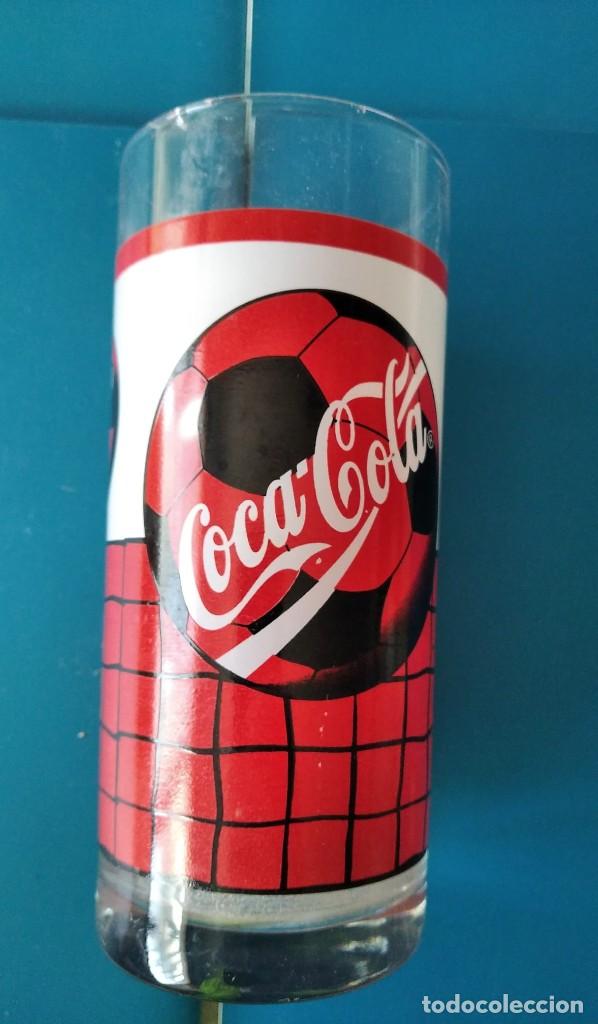Coleccionismo de Coca-Cola y Pepsi: coca cola Vaso de cristal - Foto 1