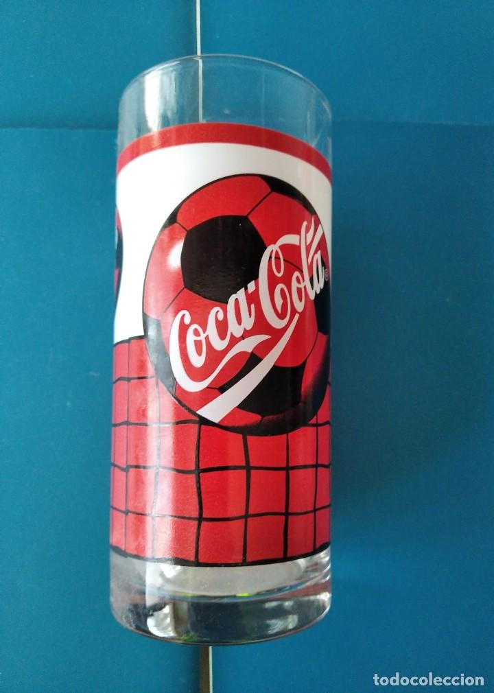 Coleccionismo de Coca-Cola y Pepsi: coca cola Vaso de cristal - Foto 2