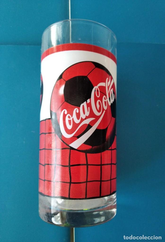 Coleccionismo de Coca-Cola y Pepsi: coca cola Vaso de cristal - Foto 3