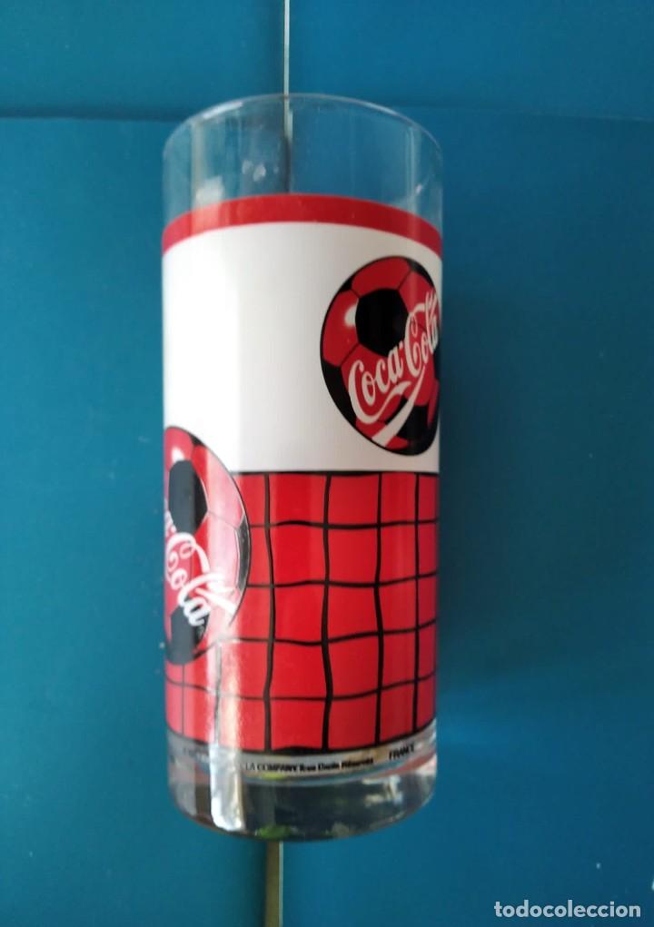 Coleccionismo de Coca-Cola y Pepsi: coca cola Vaso de cristal - Foto 4