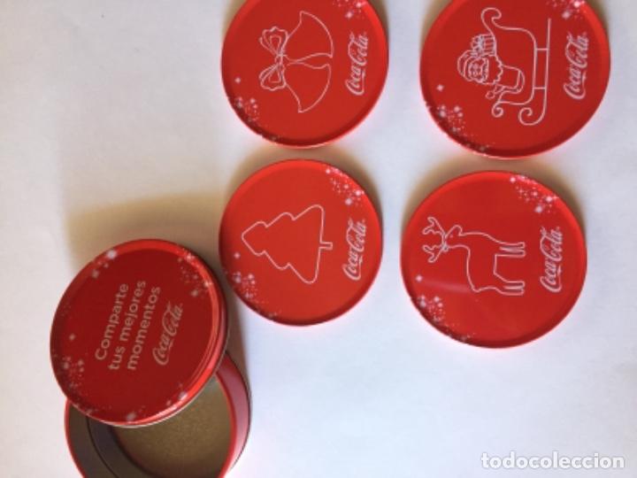 Coleccionismo de Coca-Cola y Pepsi: Coca Cola - Posa - vasos navide&ntilde;os - Foto 2