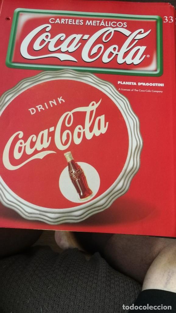 Colecionismo de Coca-Cola e Pepsi: FASCICULO 33 HISTORIA DE COCA COLA Y SUS CARTELES