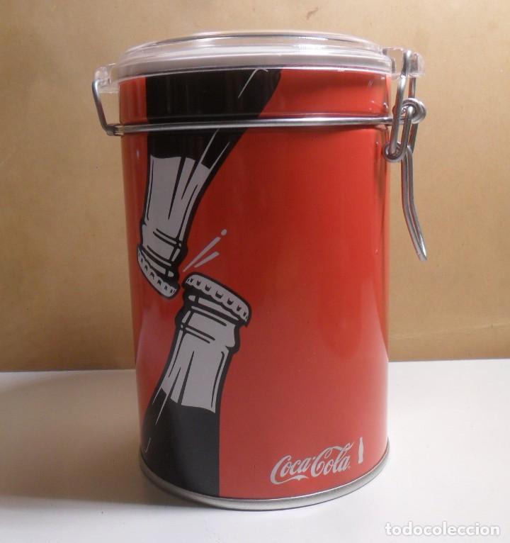 Coleccionismo de Coca-Cola y Pepsi: PUBLICITARIA COCA COLA - LATA HERMETICA (COCINA, OTROS USOS...