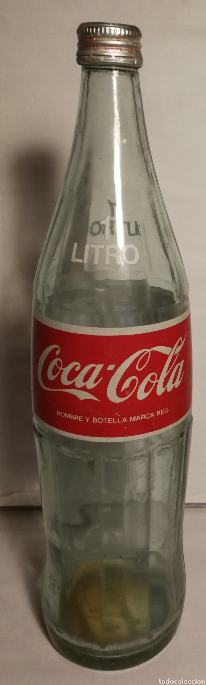Coleccionismo de Coca-Cola y Pepsi: botella coca-cola d 1 litro - Foto 4