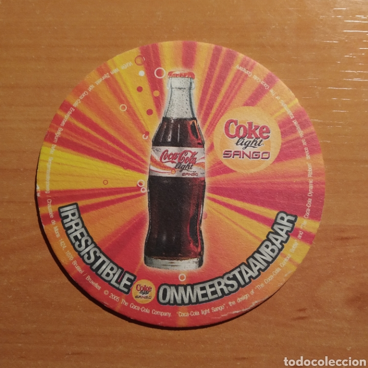 Collectionnisme de Coca-Cola et Pepsi: POSAVASOS - COCA-COLA LIGHT - EL DE LA FOTO