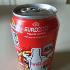 Coleccionismo de Coca-Cola y Pepsi: LATA DE COCA COLA LLENA EURO 2012 POLONIA-UCRANIA. Lote 214560836