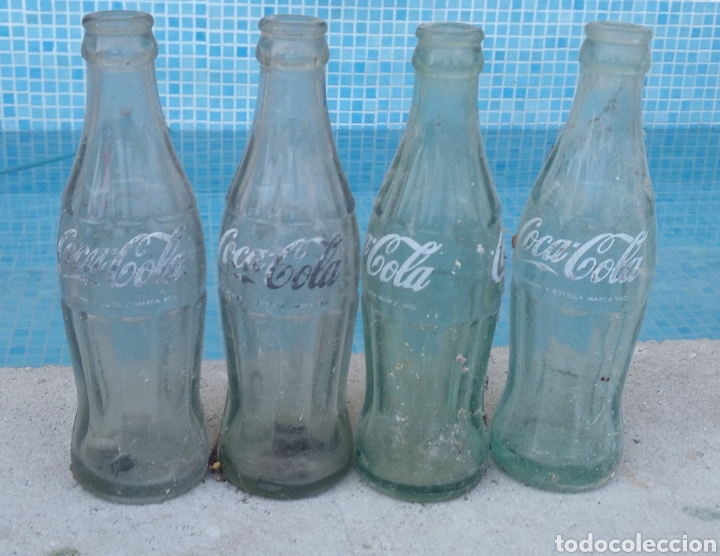 Collectionnisme de Coca-Cola et Pepsi: Antiguas botellas
