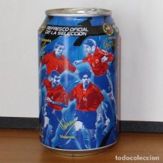 Coleccionismo de Coca-Cola y Pepsi: LATA PEPSI COLA SELECCION FUTBOL GUARDIOLA SALGADO HIERRO VALERON. 33CL. CAN BOTE