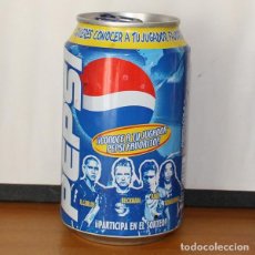 Coleccionismo de Coca-Cola y Pepsi: LATA PEPSI JUGADOR FAVORITO R.CARLOS BECKHAM RAUL RONALDINHO. 33CL. CAN BOTE COLA