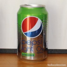 Coleccionismo de Coca-Cola y Pepsi: LATA PEPSI LIGHT A LA LIMA 0 AZUCAR. 33CL. CAN BOTE COLA PUNT FONS