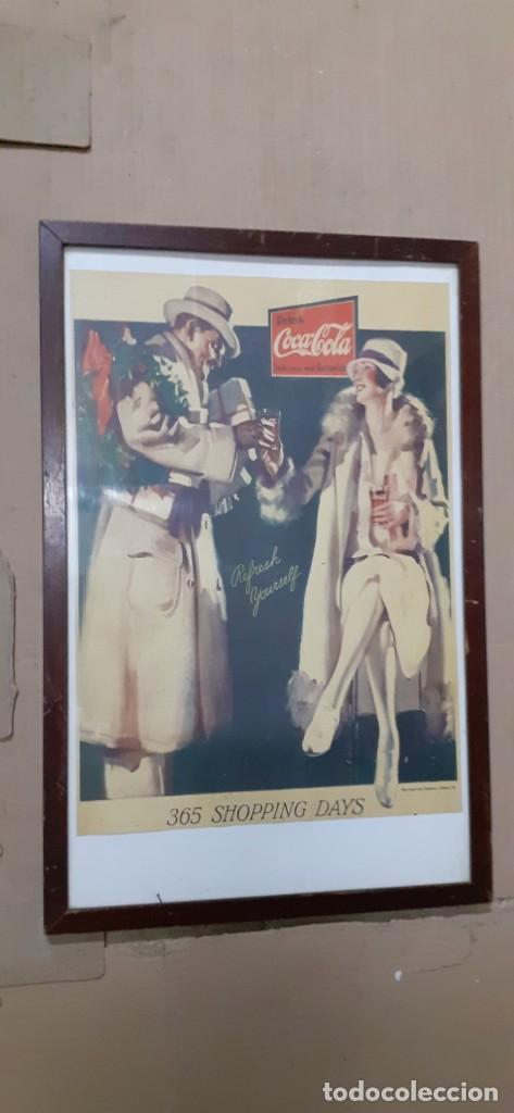 Collectionnisme de Coca-Cola et Pepsi: CARTEL PUBLICITARIO DE PAPEL ORIGINAL COCA COLA ATLANTA 1958 (VER MEDIDAS)
