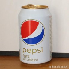 Coleccionismo de Coca-Cola y Pepsi: LATA PEPSI LIGHT SIN CAFEINA. 33CL. CAN BOTE COLA BLANC