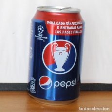 Coleccionismo de Coca-Cola y Pepsi: LATA PEPSI UEFA CHAMPIONS LEAGUE 33CL. CAN BOTE COLA COPA