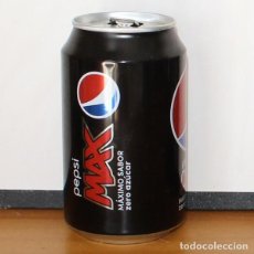 Coleccionismo de Coca-Cola y Pepsi: LATA PEPSI MAX MAXIMO SABOR ZERO AZUCAR. 33CL. CAN BOTE COLA NEGRA
