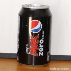 Coleccionismo de Coca-Cola y Pepsi: LATA PEPSI MAX ZERO AZUCAR. 33CL. CAN BOTE COLA NEGRA