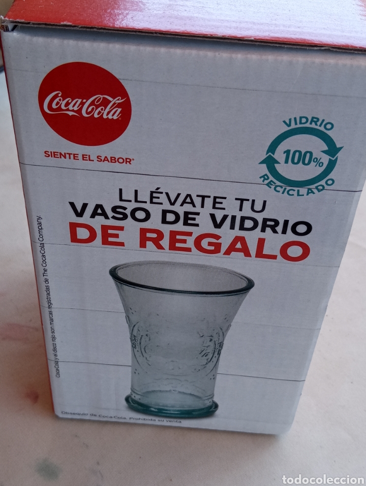 Coleccionismo de Coca-Cola y Pepsi: **VASO DE COCA- COLA DE COLECCI&Oacute;N** - Foto 3