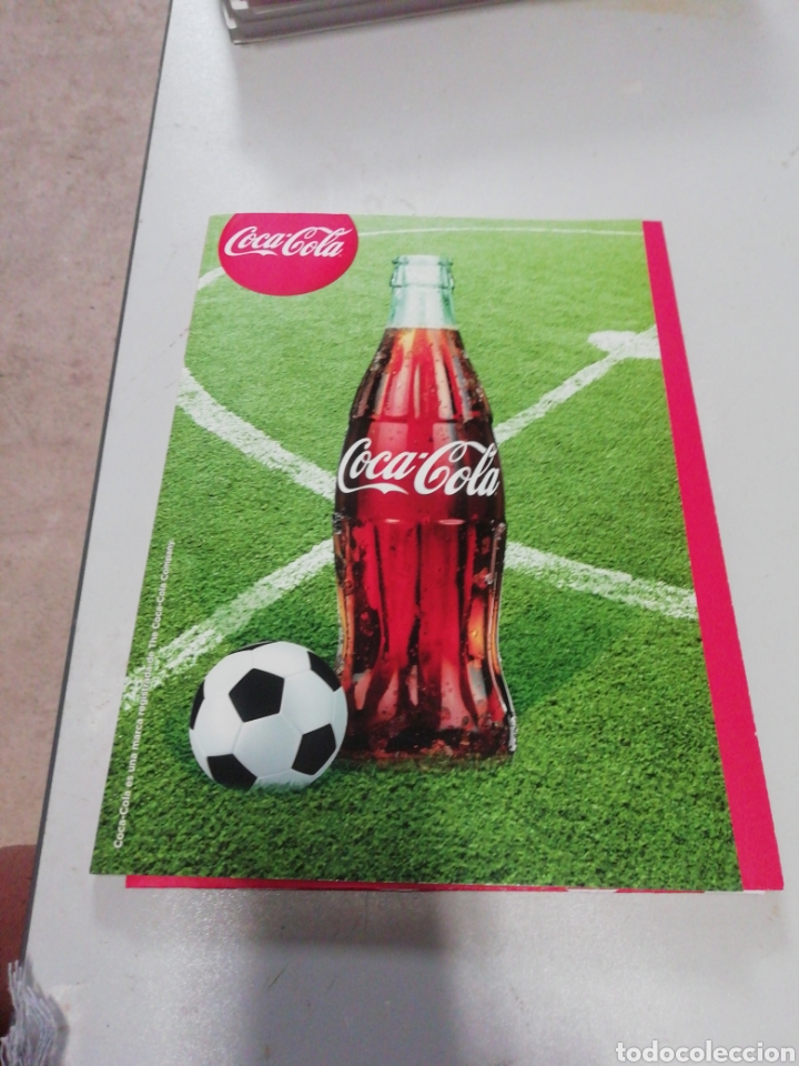 Collezionismo di Coca-Cola e Pepsi: Cuaderno de Coca-Cola f&uacute;tbol