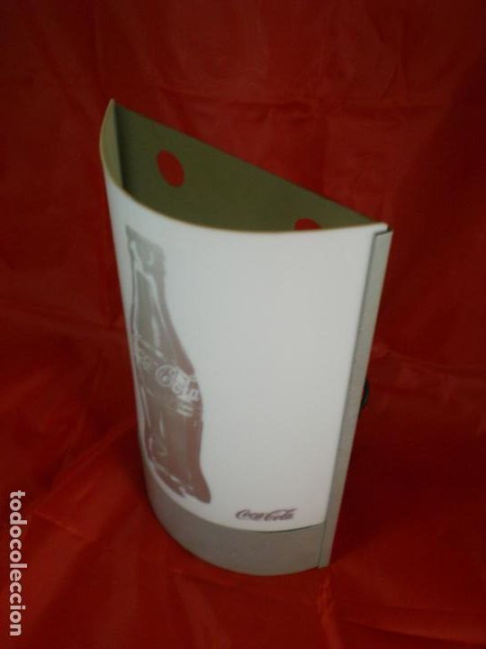 Coleccionismo de Coca-Cola y Pepsi: Aplique Pared Coca Cola - Luz - Foto 3