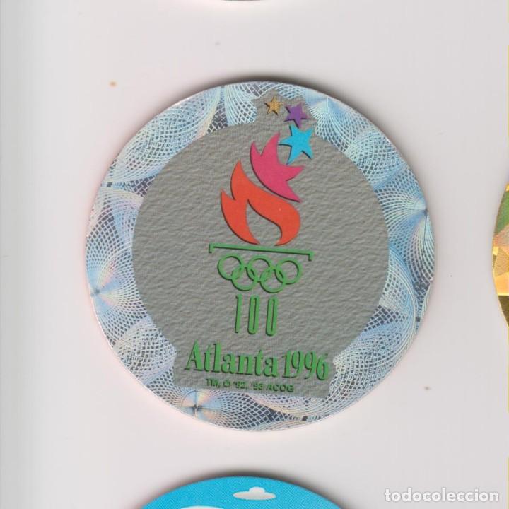 Sammeln von Coca-Cola und Pepsi: tazo COCA COLA 4 / 35 ANTORCHA OL&Iacute;MPICA Juegos Ol&iacute;mpicos ATLANTA 1996 USA