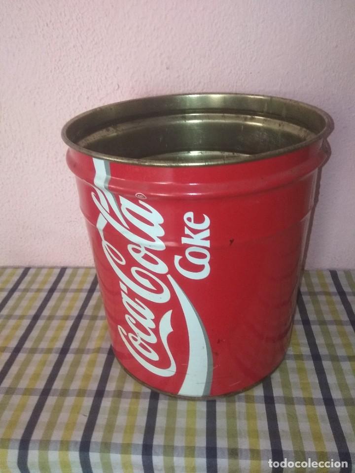 Coleccionismo de Coca-Cola y Pepsi: Cubo antiguo de coca cola - Foto 1