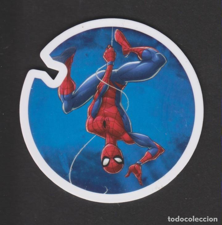 Collecting of Coca-Cola and Pepsi: tazo 48 SPIDER - MAN FLIZZ MARVEL 2108 CARREFOUR