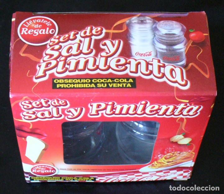 Coleccionismo de Coca-Cola y Pepsi: SET SAL Y PIMIENTA COCA COLA - Foto 1