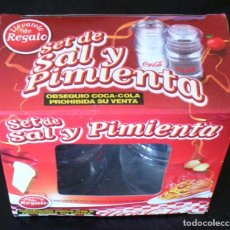Coleccionismo de Coca-Cola y Pepsi: SET SAL Y PIMIENTA COCA COLA